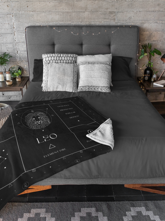 Leo Zodiac Blanket