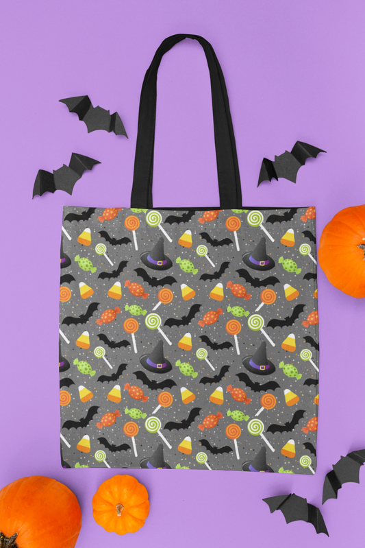 Fun Halloween Candy Tote Bag Kids Halloween Bag