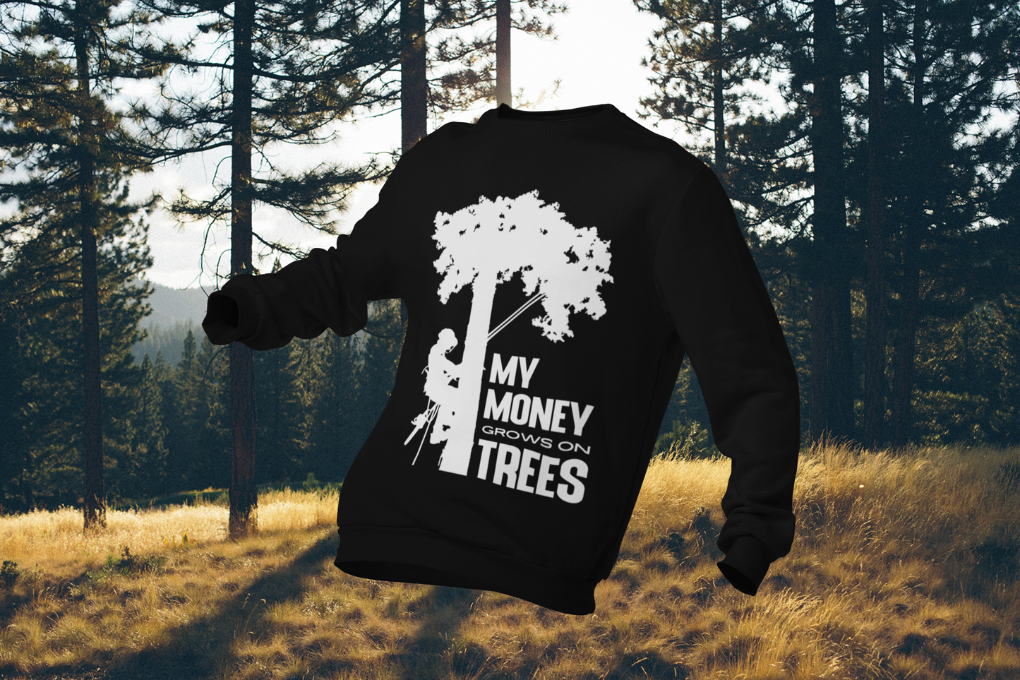 Arborist Sweatshirt Funny Tree Climber Shirt