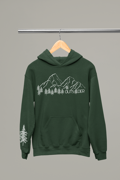 Hooded Sweatshirt Mountain Hoodie Nature Lover Gift