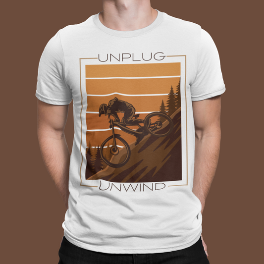 Mountain Bike Graphic Tee Shirt