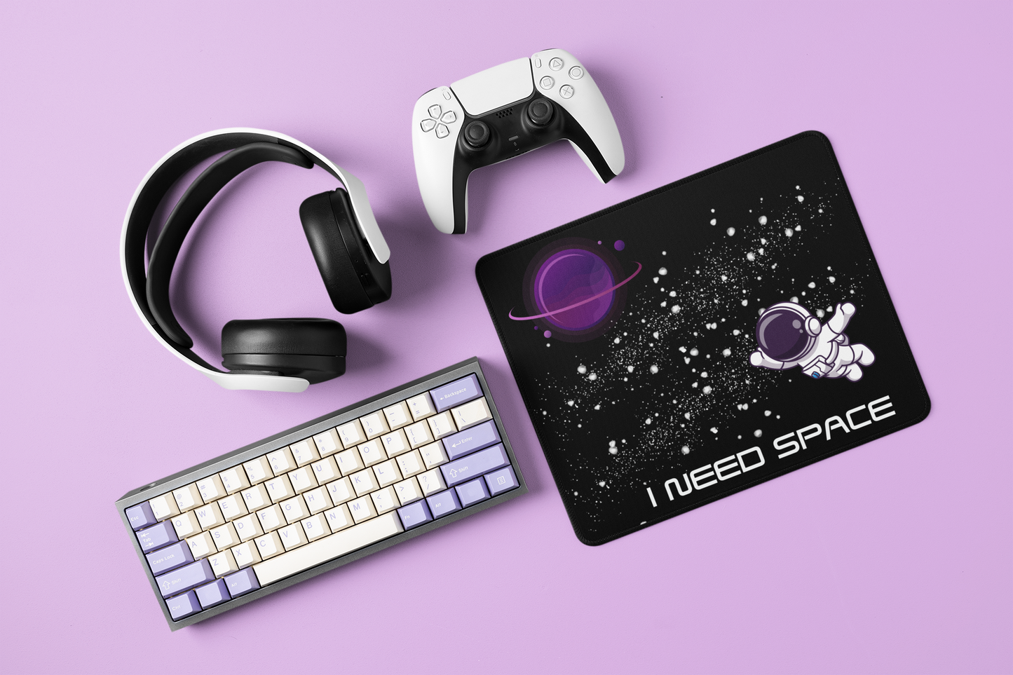 I Need Space Mouse Pad