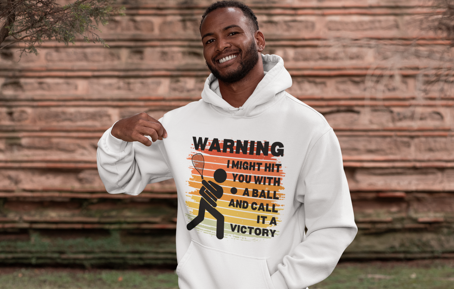 Racquetball Hooded Sweatshirt