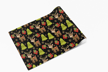 Christmas Reindeer Wrapping Paper