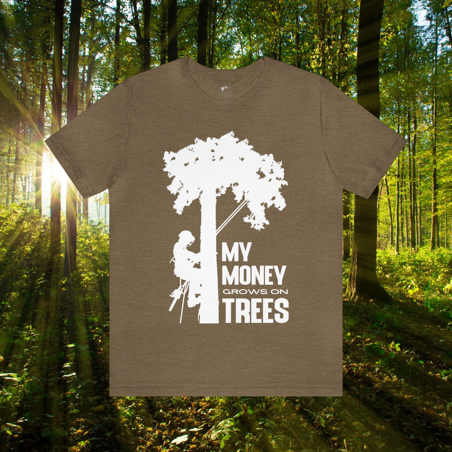 Funny Arborist Shirt Tree Climber Gift Tree Service T-Shirt