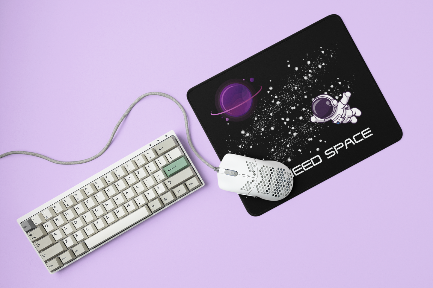 I Need Space Mouse Pad