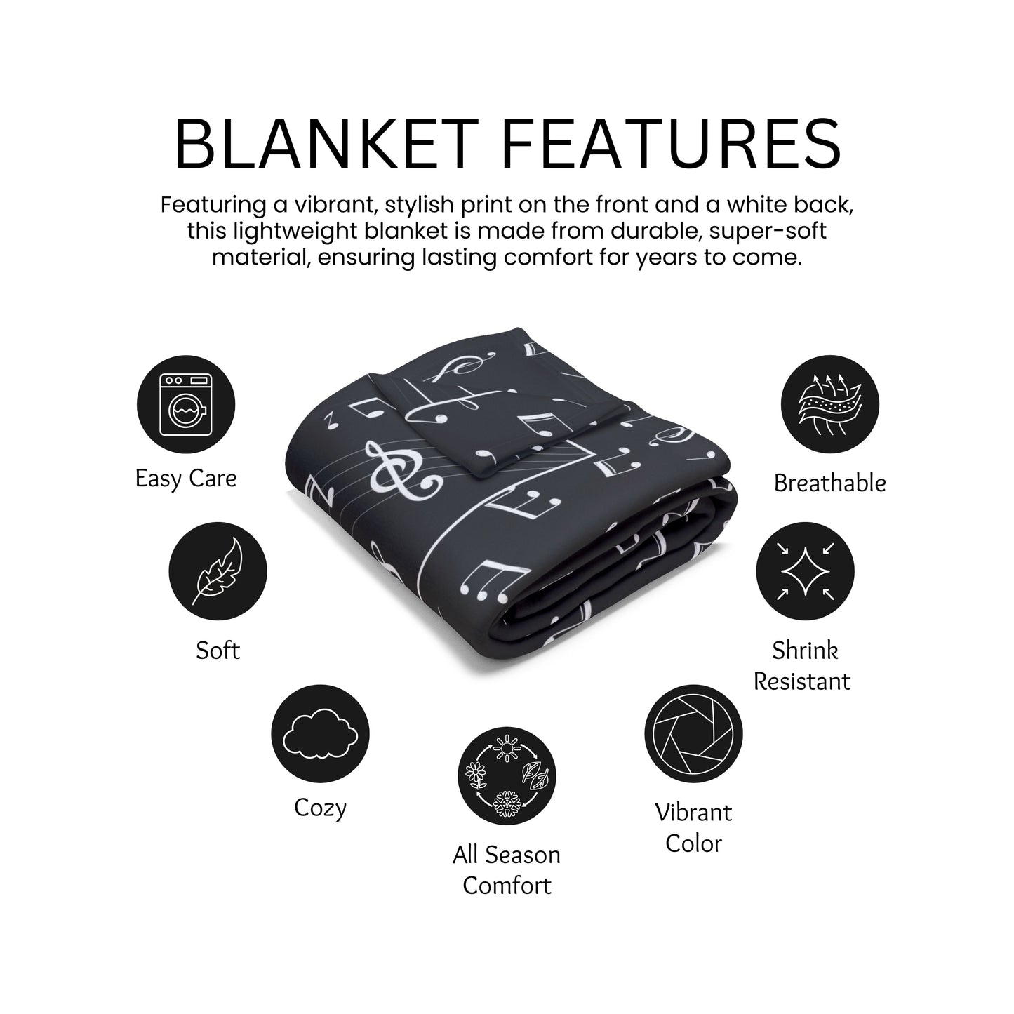 Personalized Guitar Blanket