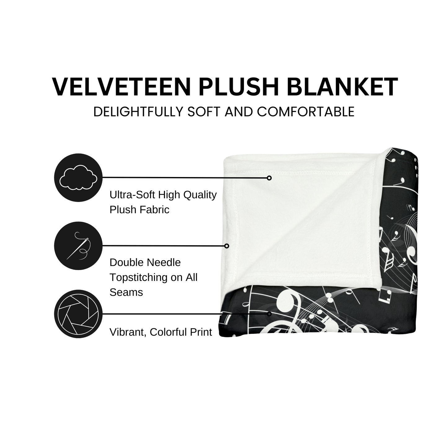 Personalized Guitar Blanket