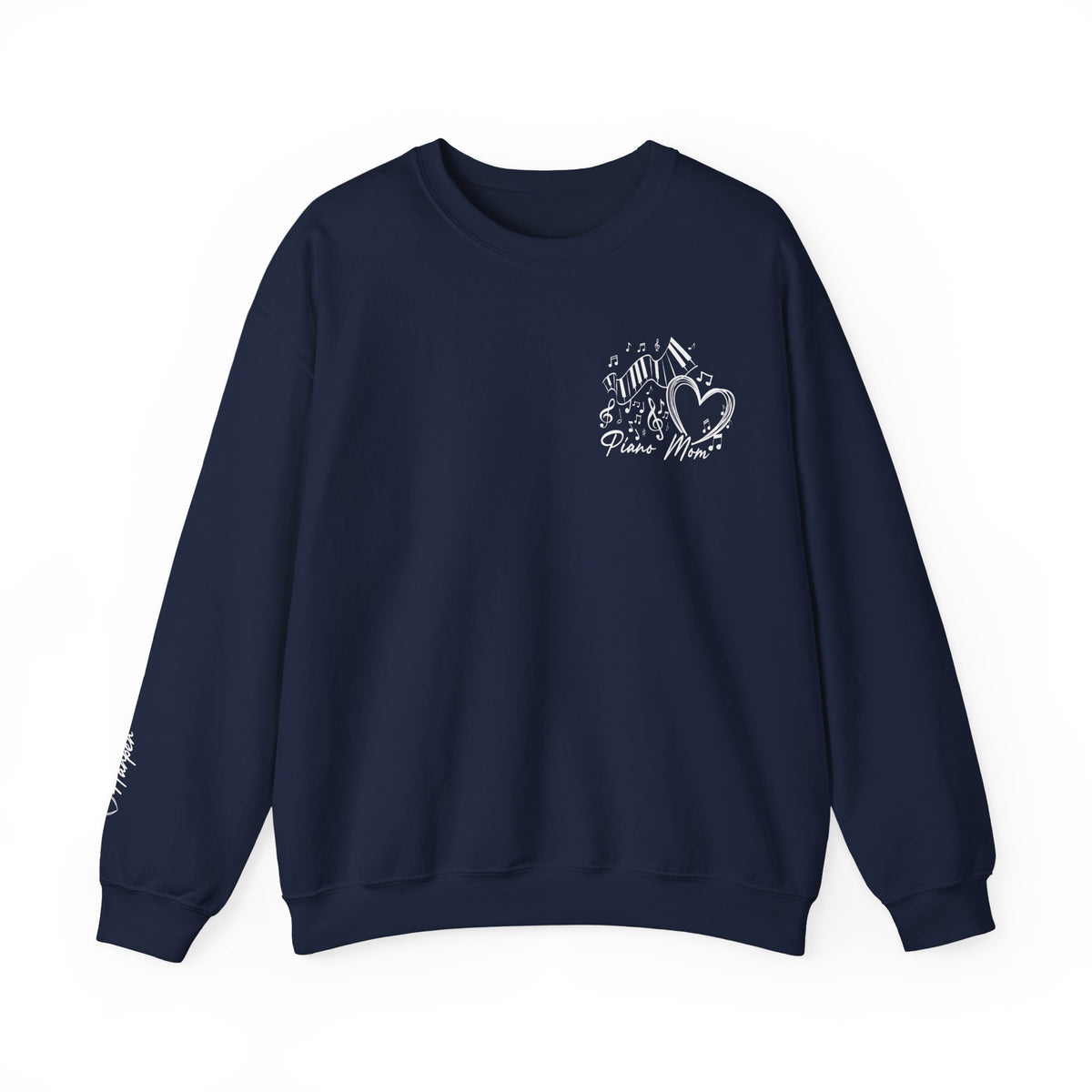 Personalized Piano Mom Sweatshirt