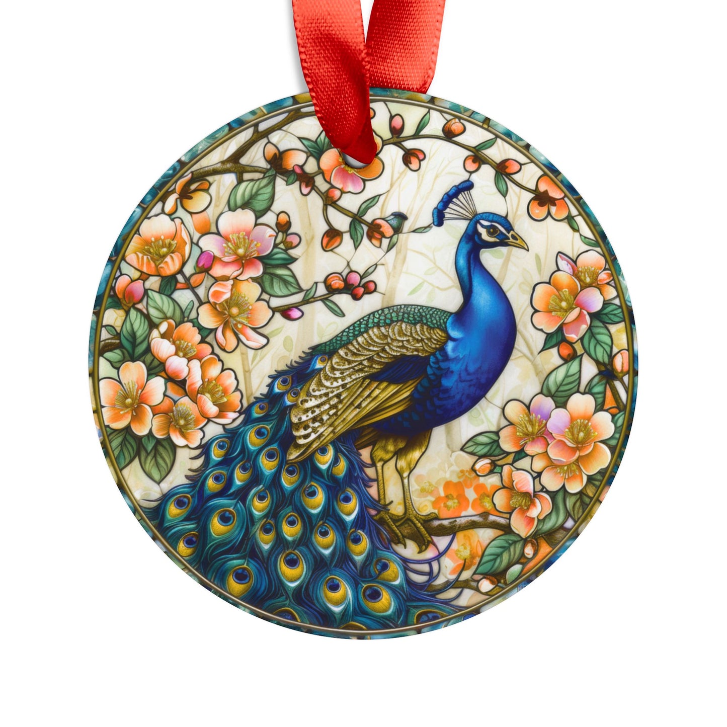 Peacock Ornament Elegant Peacock Lover Gift