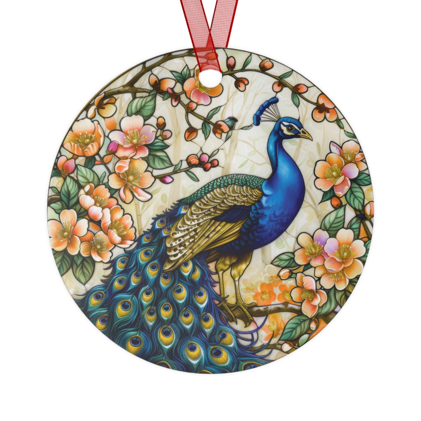 Peacock Ornament Elegant Peacock Lover Gift