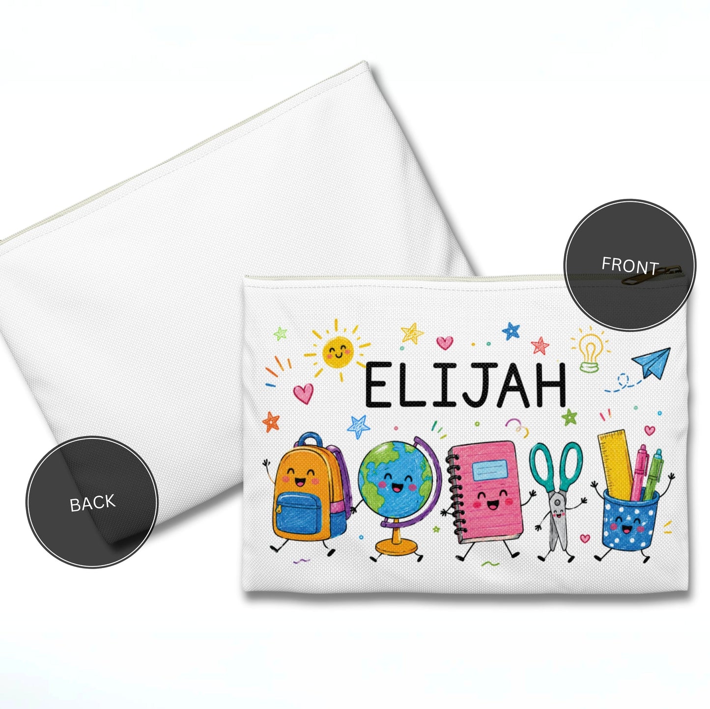 Personalized School Pencil Case