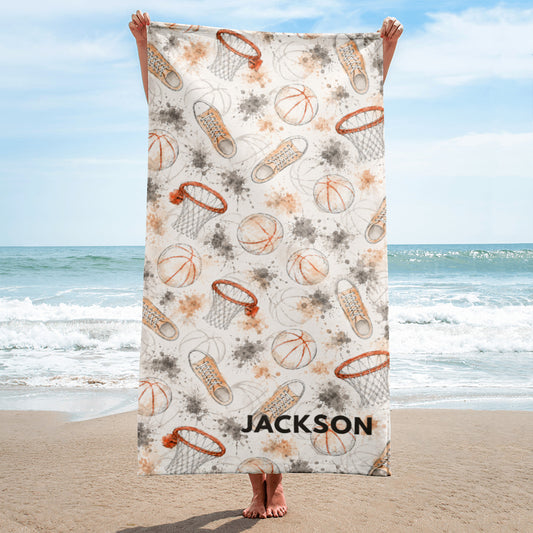 Personalized Basketball Towel
