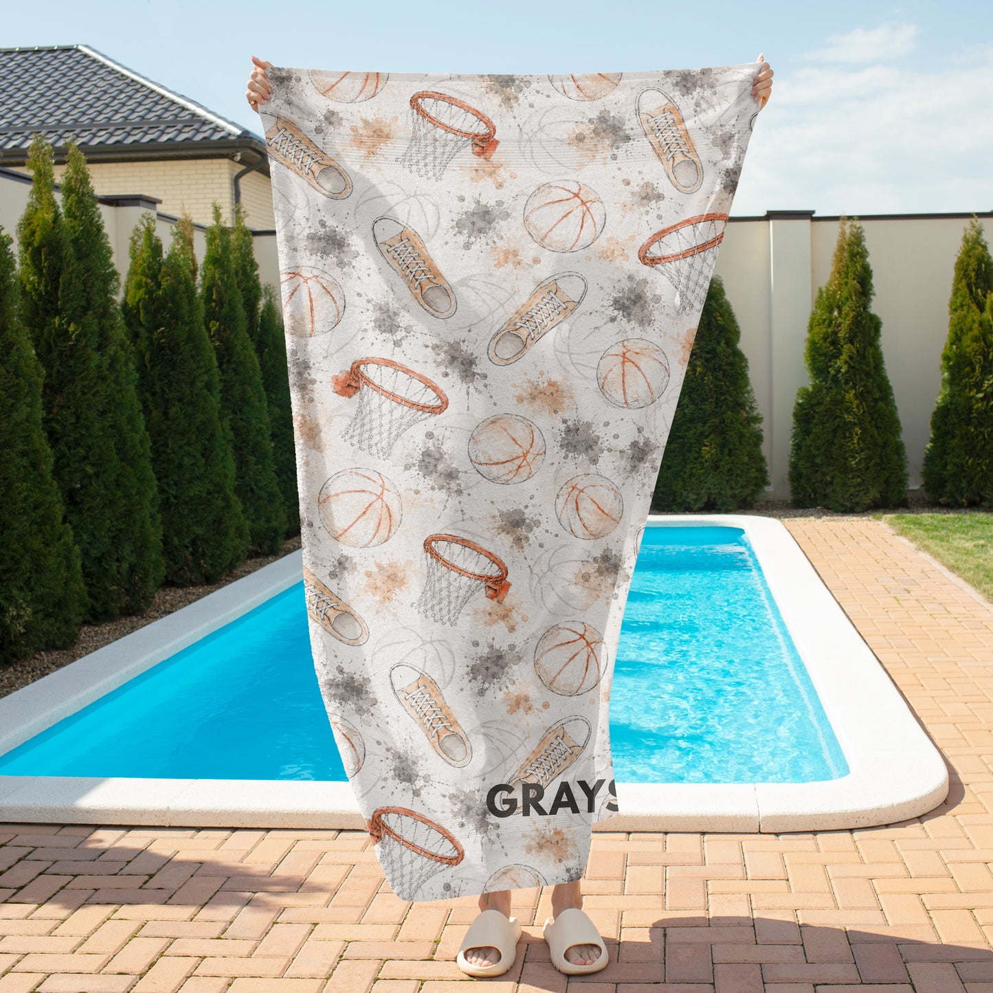 Personalized Basketball Towel