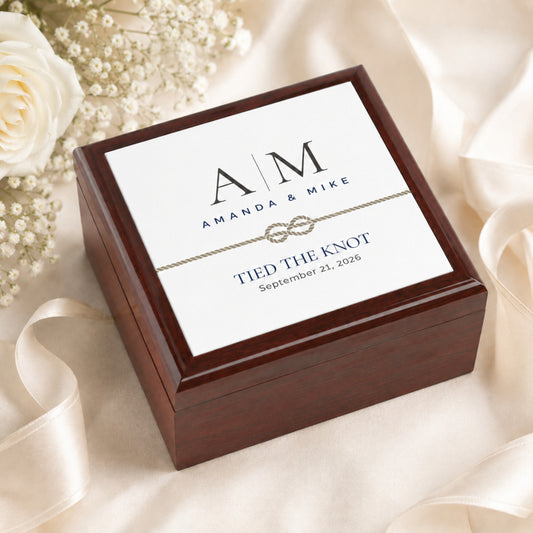 Personalized Wedding Keepsake Box