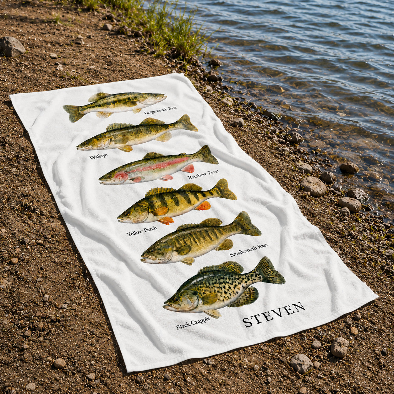 Personalized Fisherman Towel