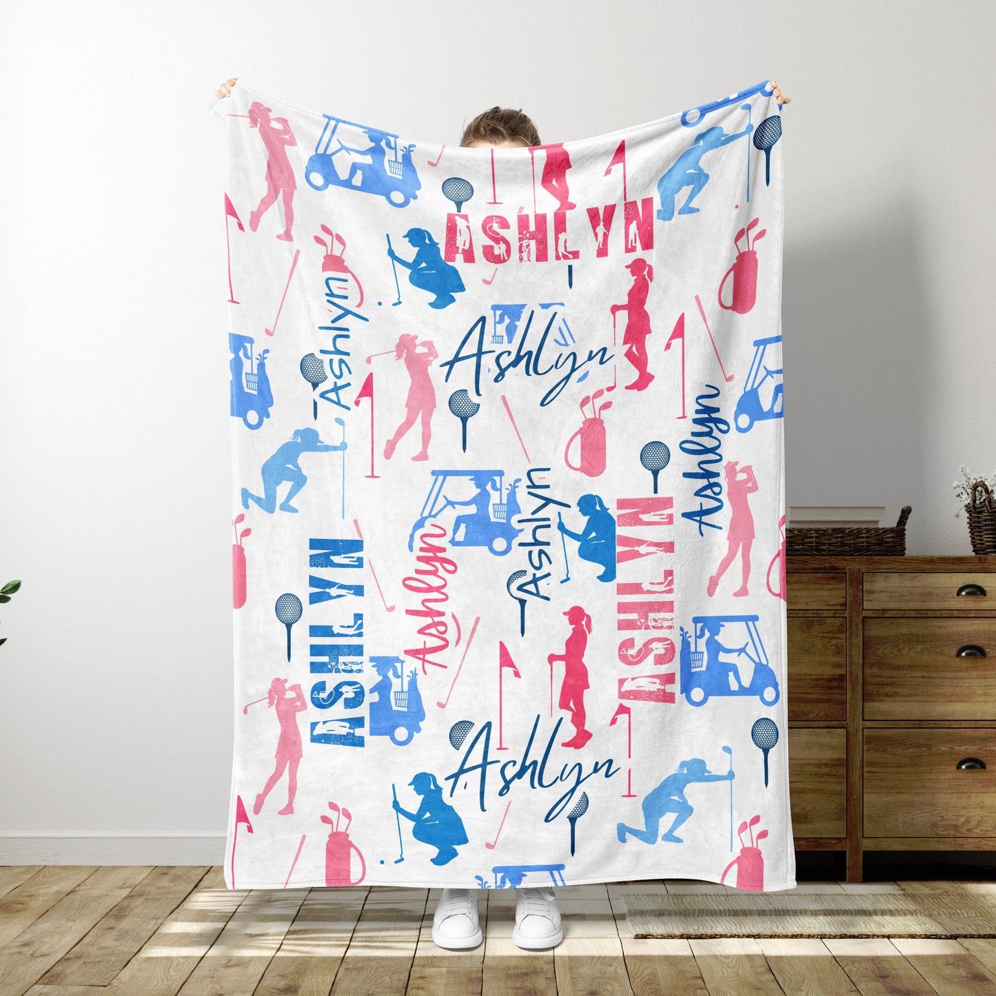 Personalized Golf Blanket