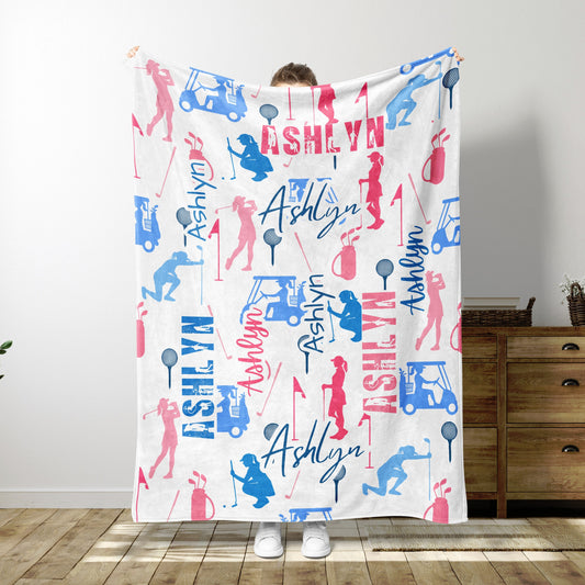 Personalized Golf Blanket