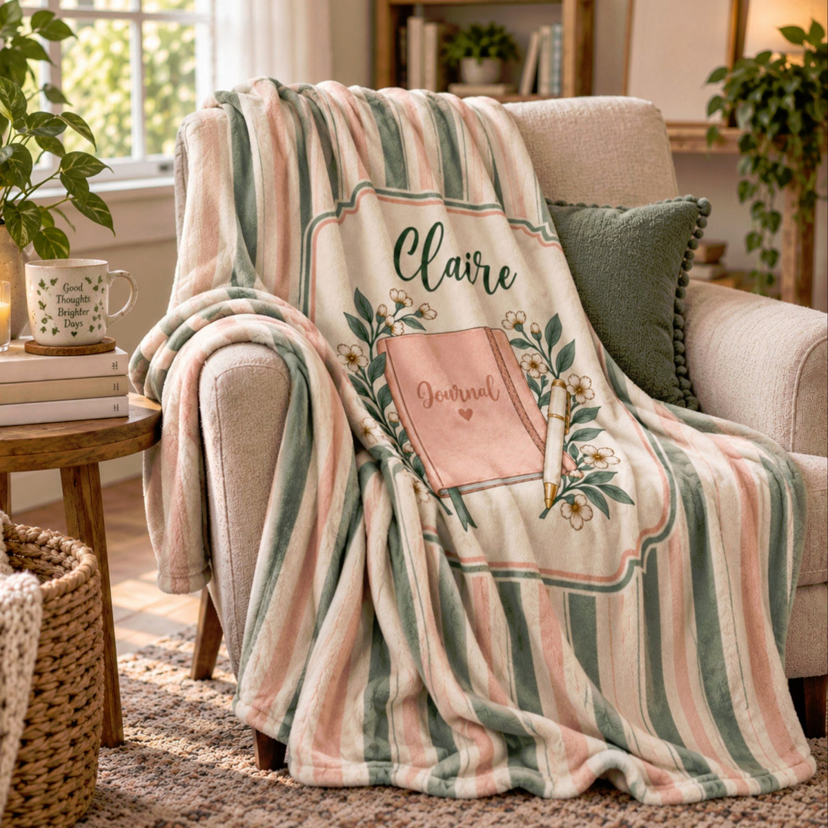 Personalized Journaling Blanket