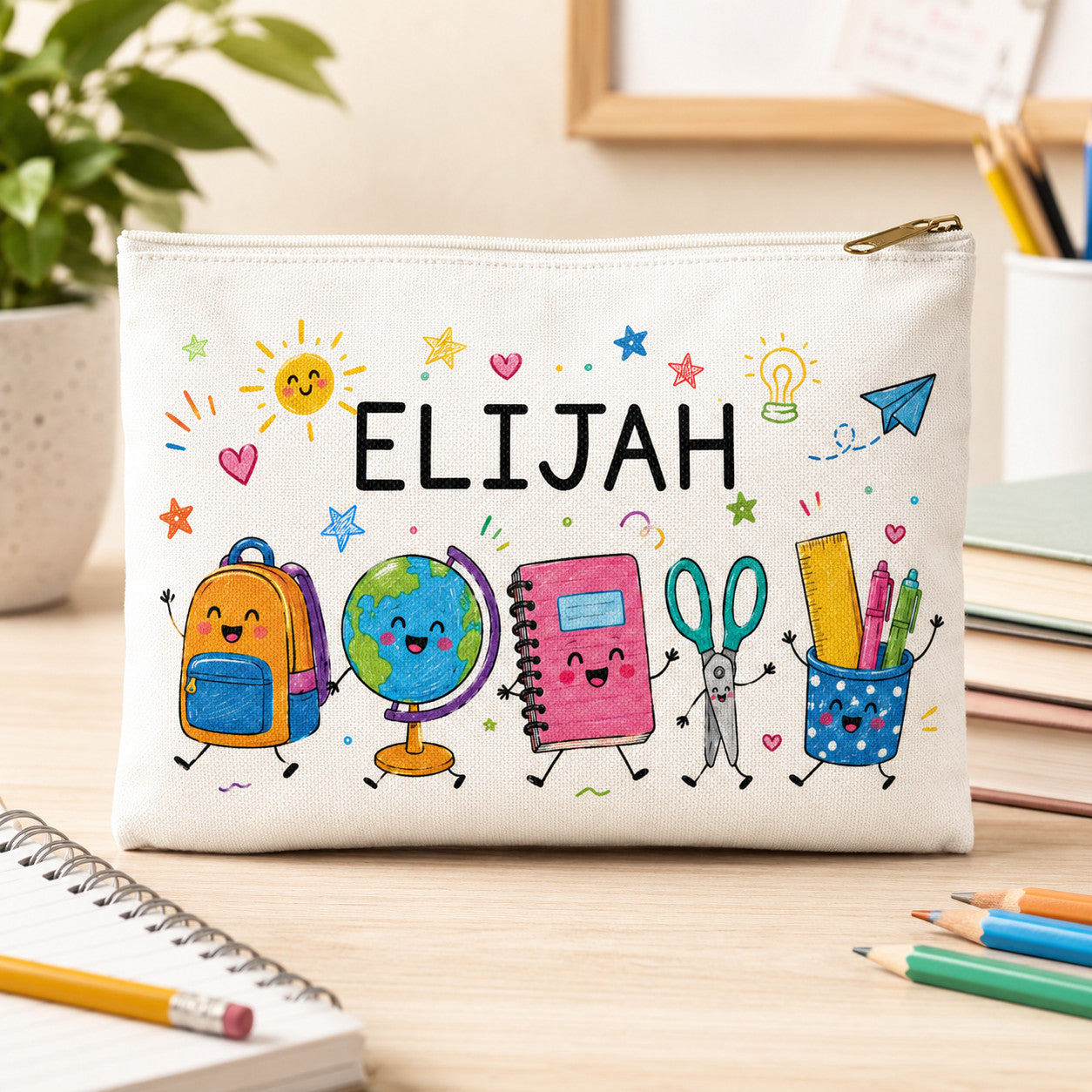 Personalized School Pencil Case