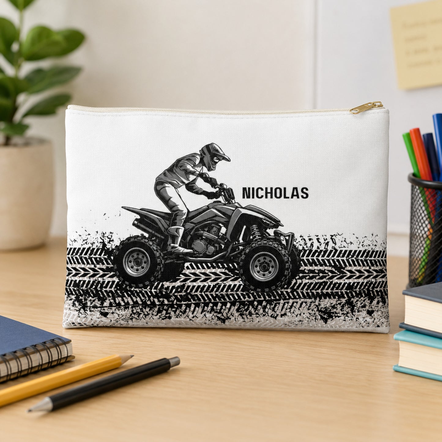 Custom ATV Pencil Case
