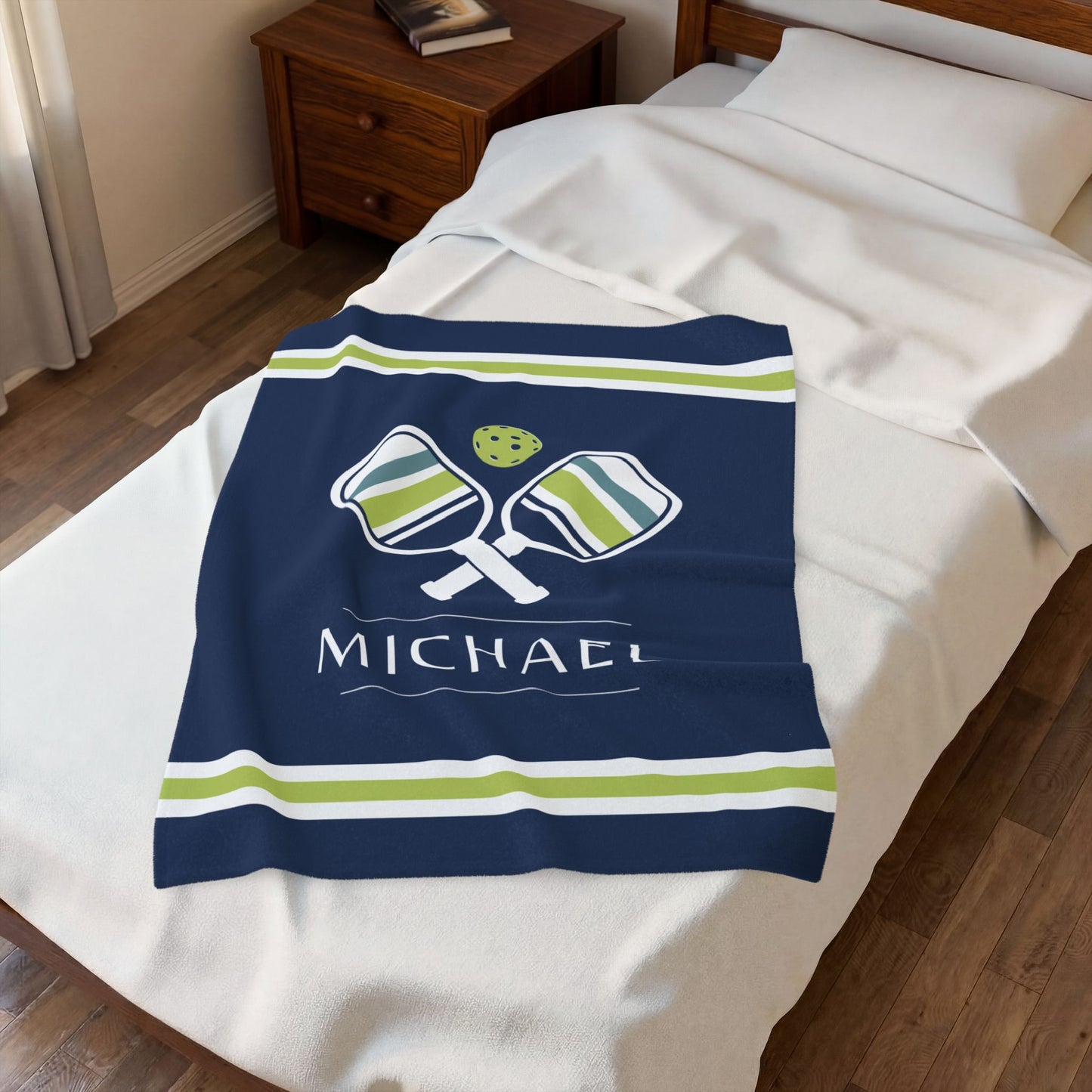 Personalized Pickleball Blanket