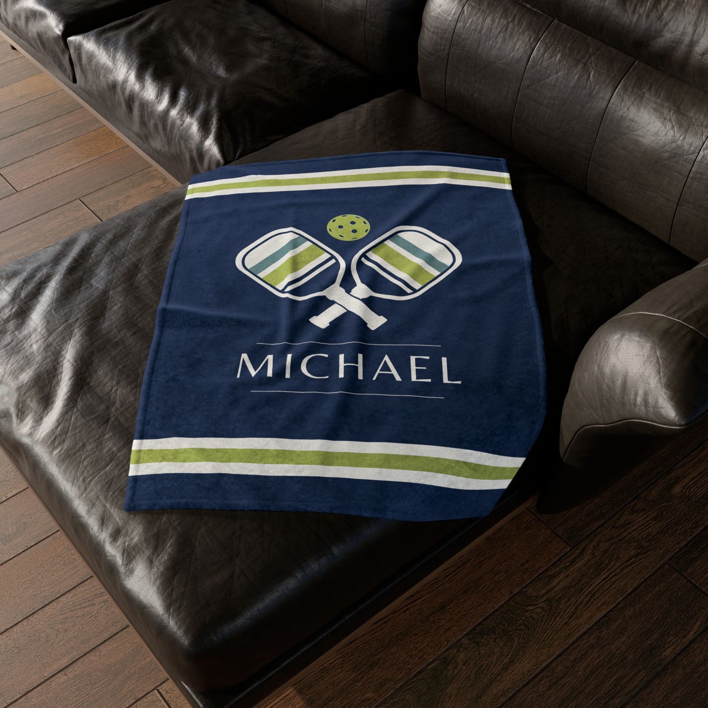 Personalized Pickleball Blanket