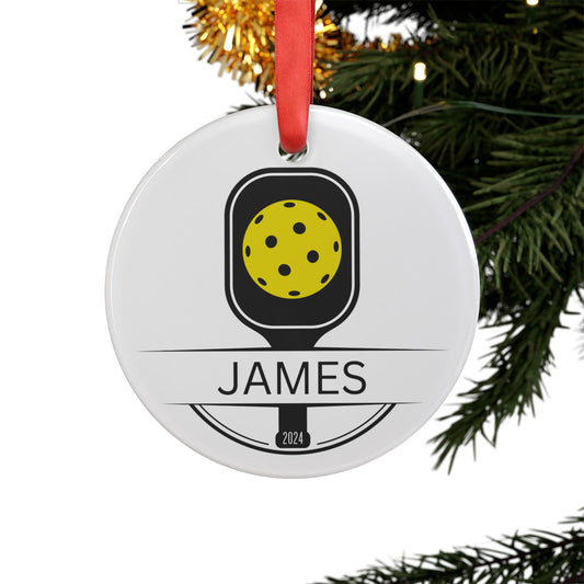 Custom Pickleball Ornament