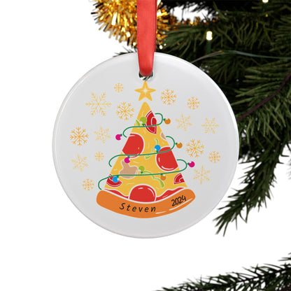 Personalized Pizza Ornament