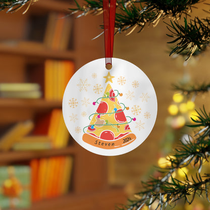 Personalized Pizza Ornament