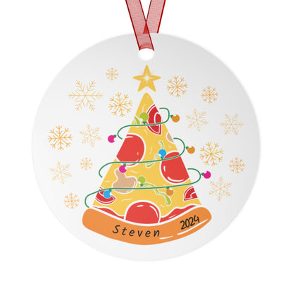 Personalized Pizza Ornament