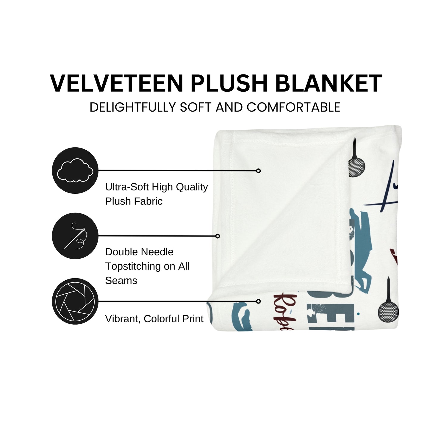 Personalized Golf Blanket