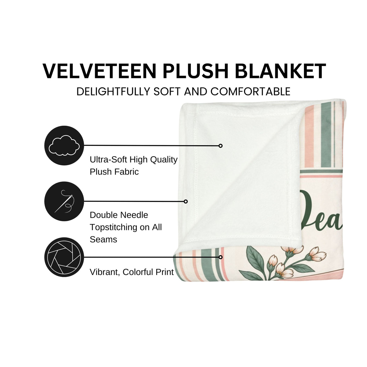 Personalized Journaling Blanket