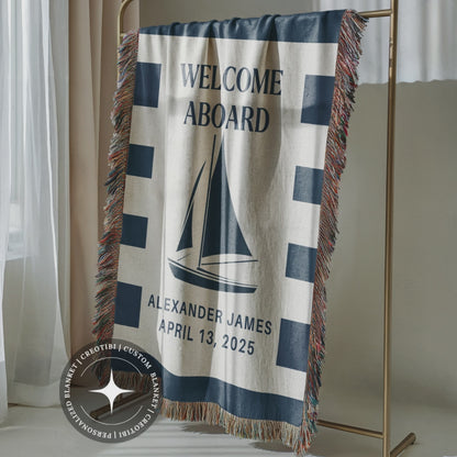Woven Baby Boat Blanket
