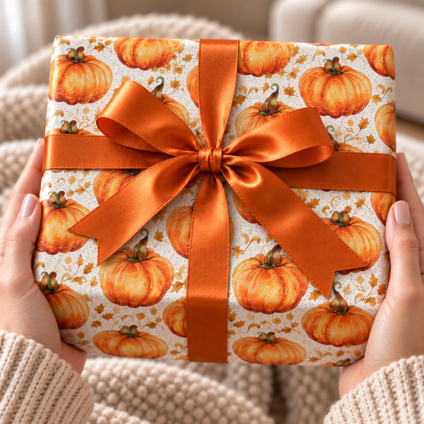 Pumpkin Wrapping Paper