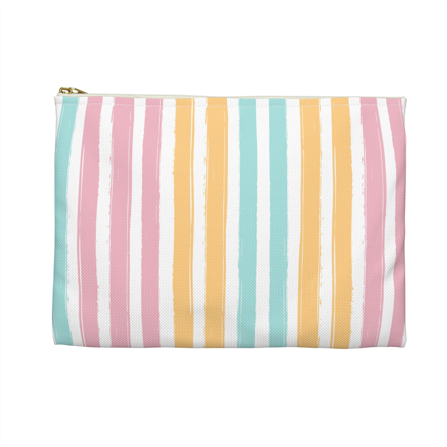 Personalized Pastel Striped Pencil Case Custom Back to School Gift