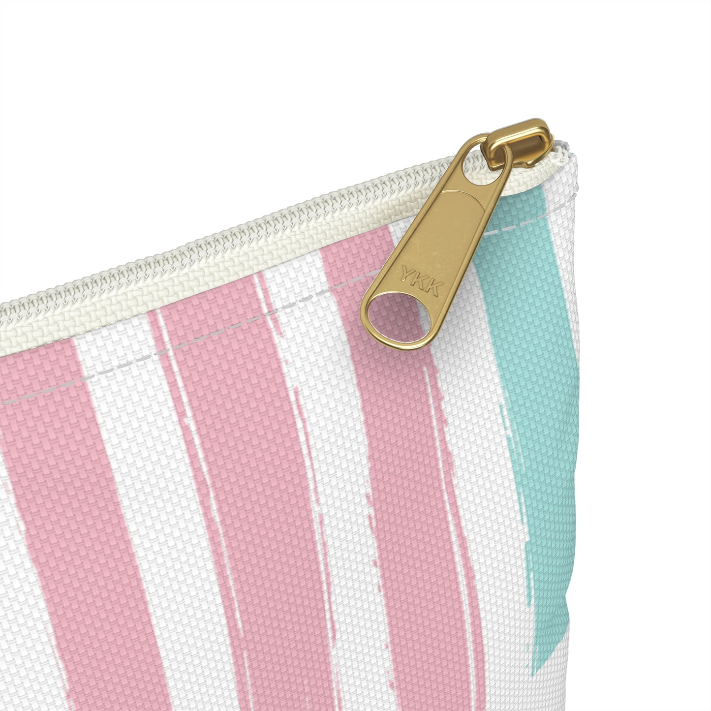 Personalized Pastel Striped Pencil Case Custom Back to School Gift