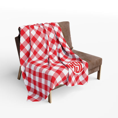 Personalized Gingham Blanket Monogram Blanket