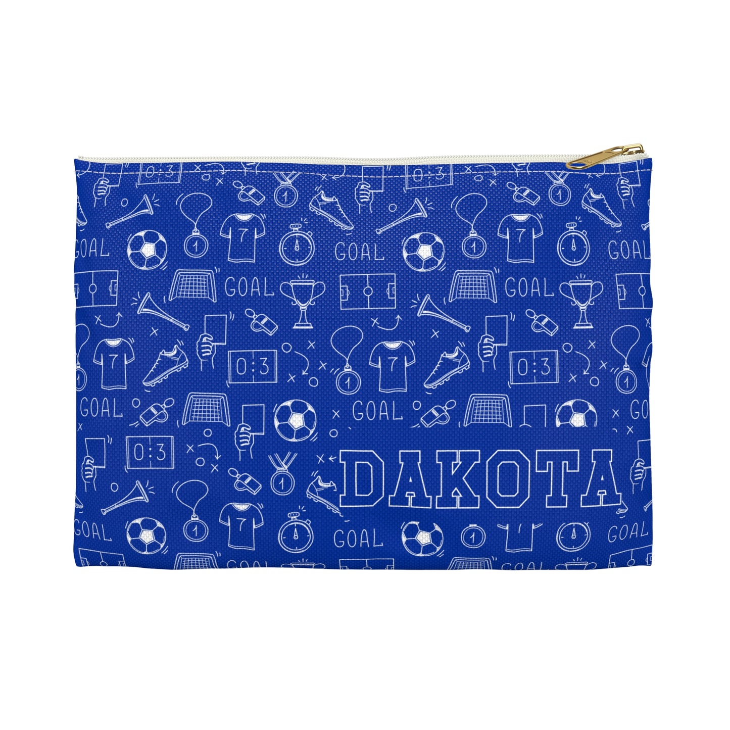 Personalized Soccer Pencil Case