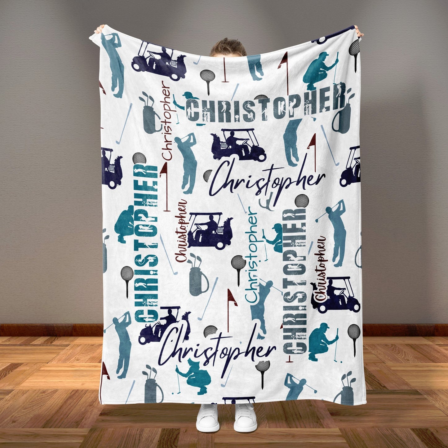 Personalized Golf Blanket