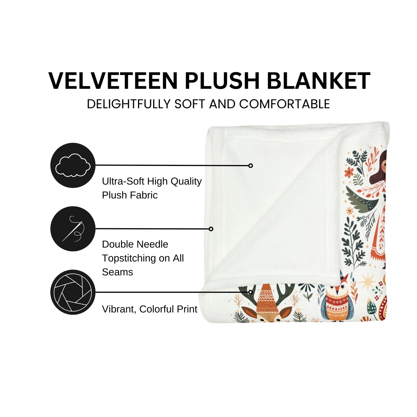 Scandinavian Christmas Blanket