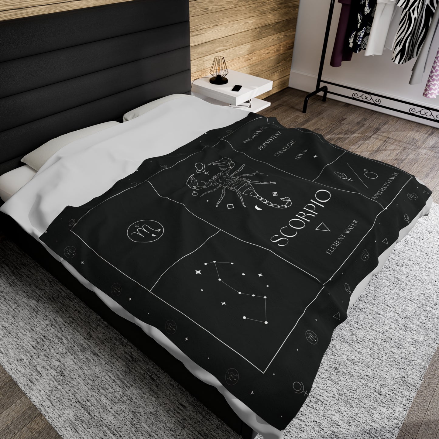 Scorpio Zodiac Blanket