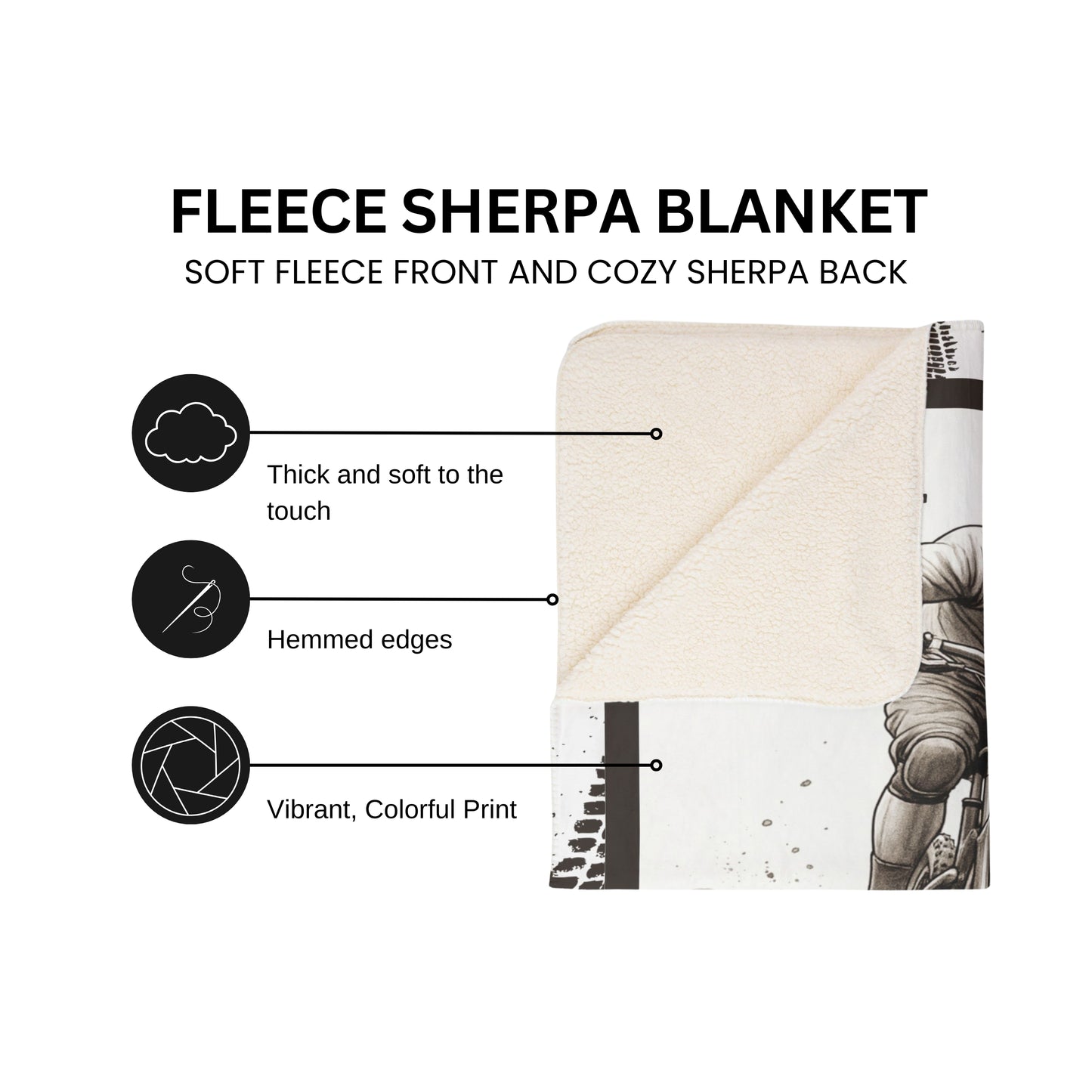 Custom Mountain Bike Blanket