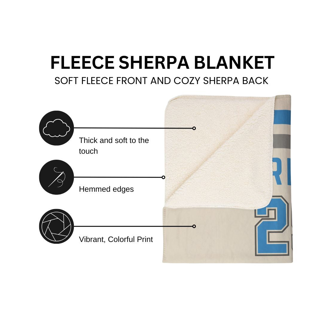 Personalized Volleyball Blanket
