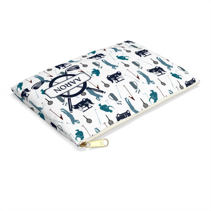 Personalized Golf Zipper Case