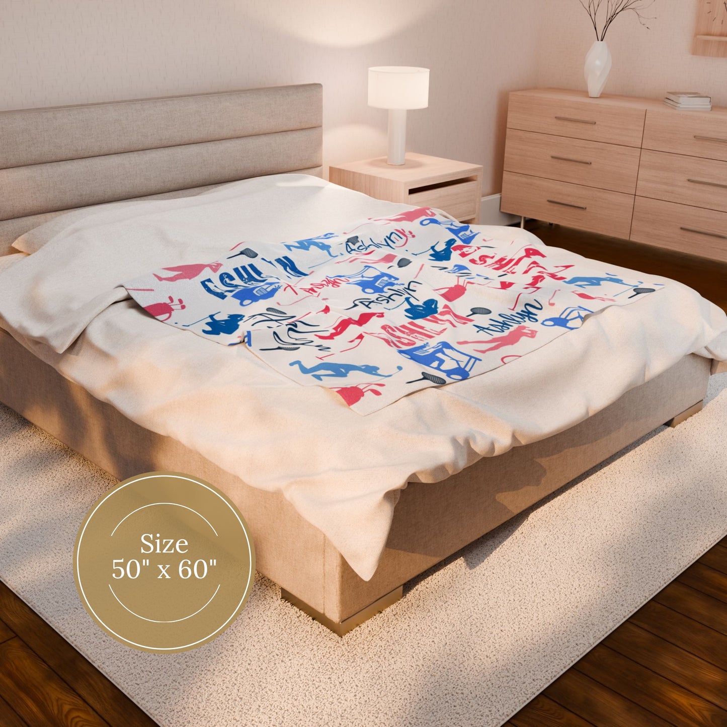 Personalized Golf Blanket