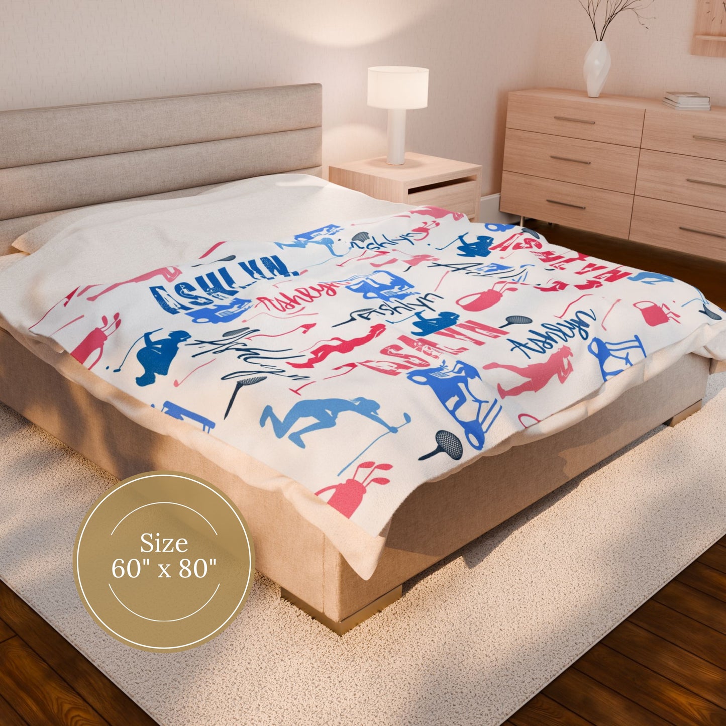 Personalized Golf Blanket