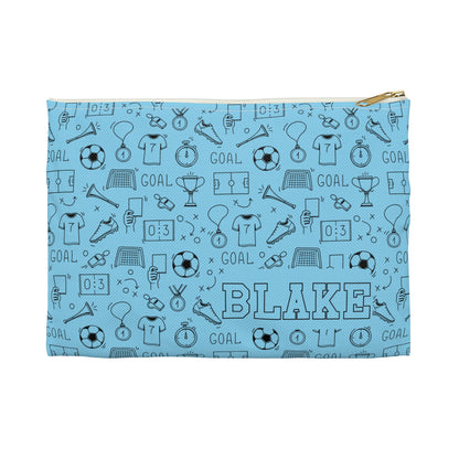 Personalized Soccer Pencil Case