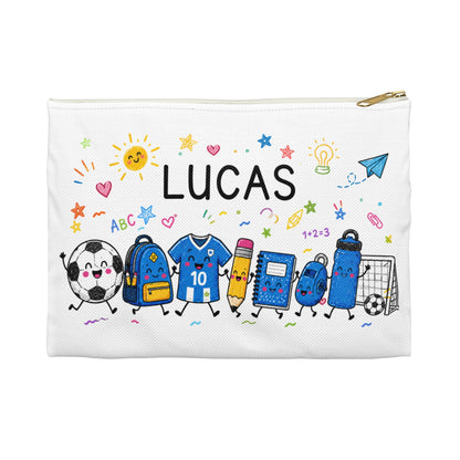 Personalized Soccer Pencil Case
