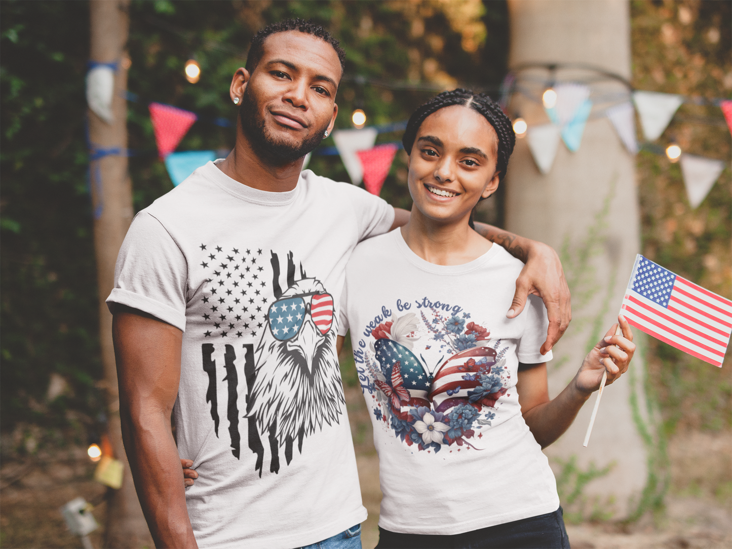 Men’s Patriotic Shirt Fourth of July TShirt Witty American Flag Shirt Patriotic Eagle With Sunglasses July 4th Gift for Him Independence Day